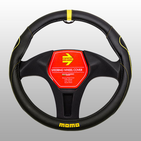 Navlaka volana 014 black-yellow  Momo 95SWC014BY  37-39 cm