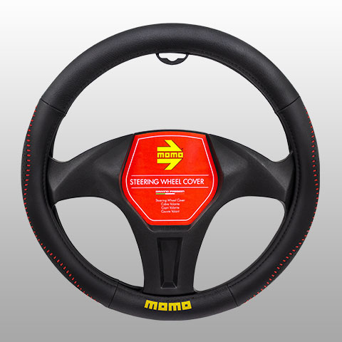 Navlaka volana 018 black-red  Momo 95SWC018BR  37-39 cm