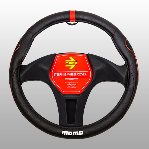 Navlaka volana 014 black-red  Momo 95SWC014BR  37-39 cm